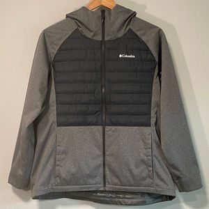 Columbia Outdry Rogue Insulated Reversible Jacket Waterproof 1X Gray